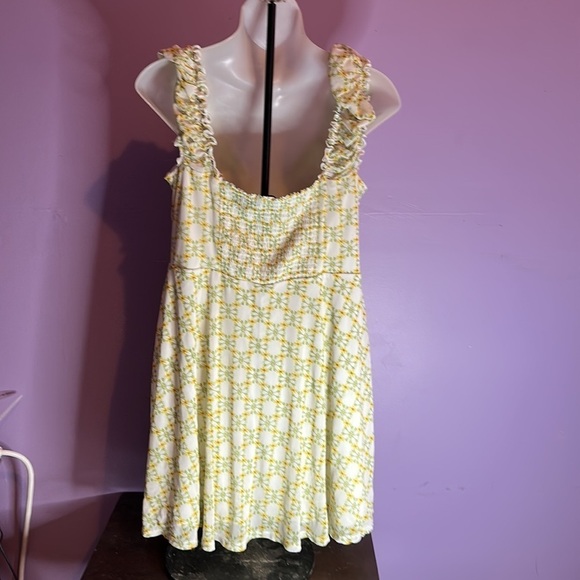 Urban Outfitters Floral Off The Shoulder Blouse Women’s Size XL Bohemian Top - Picture 2 of 4